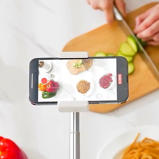 Olivia Mini Overhead Phone Stand Tripod For Mobile Phones Cooking Shot