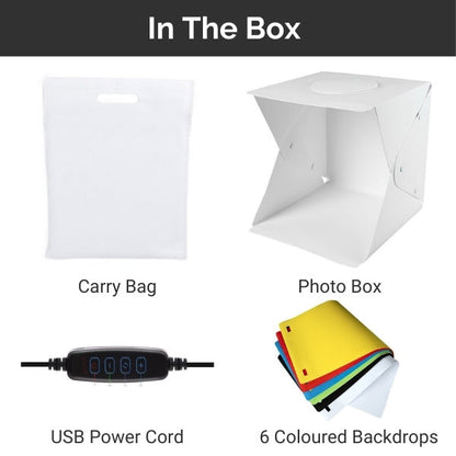 20cm Portable Studio Light Box in the box