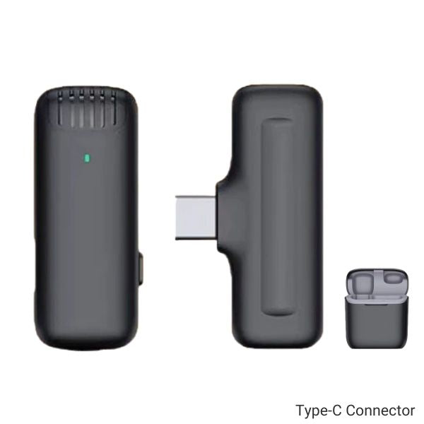 Wireless Lavalier Microphone For Smartphones Type C