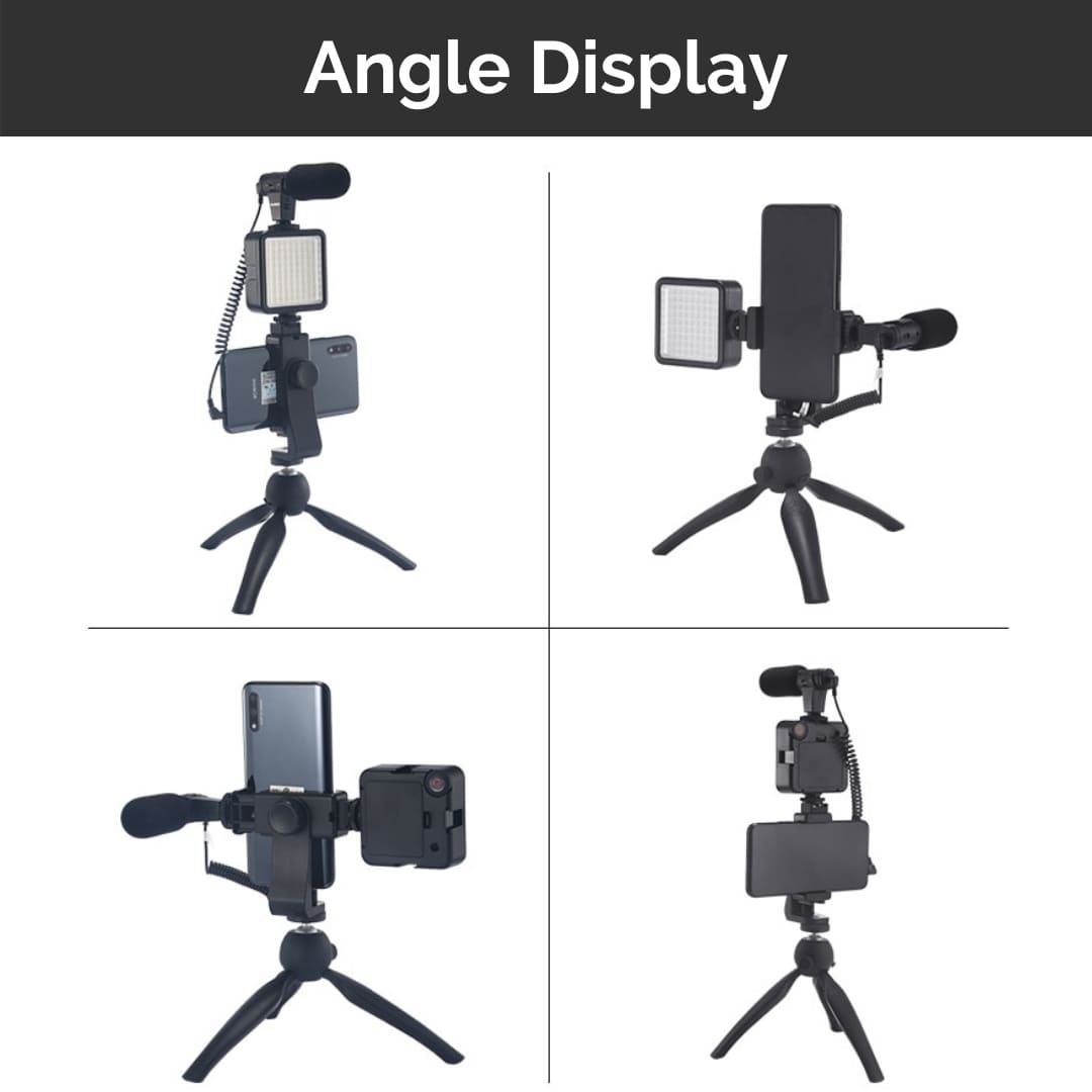 Smartphone Vlogger Starter Kit angle display