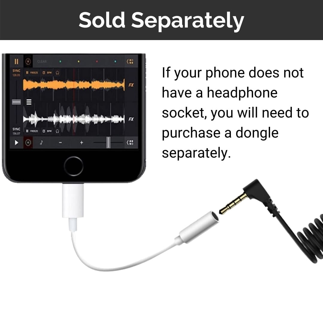 microphone headphone converter sold separately image.